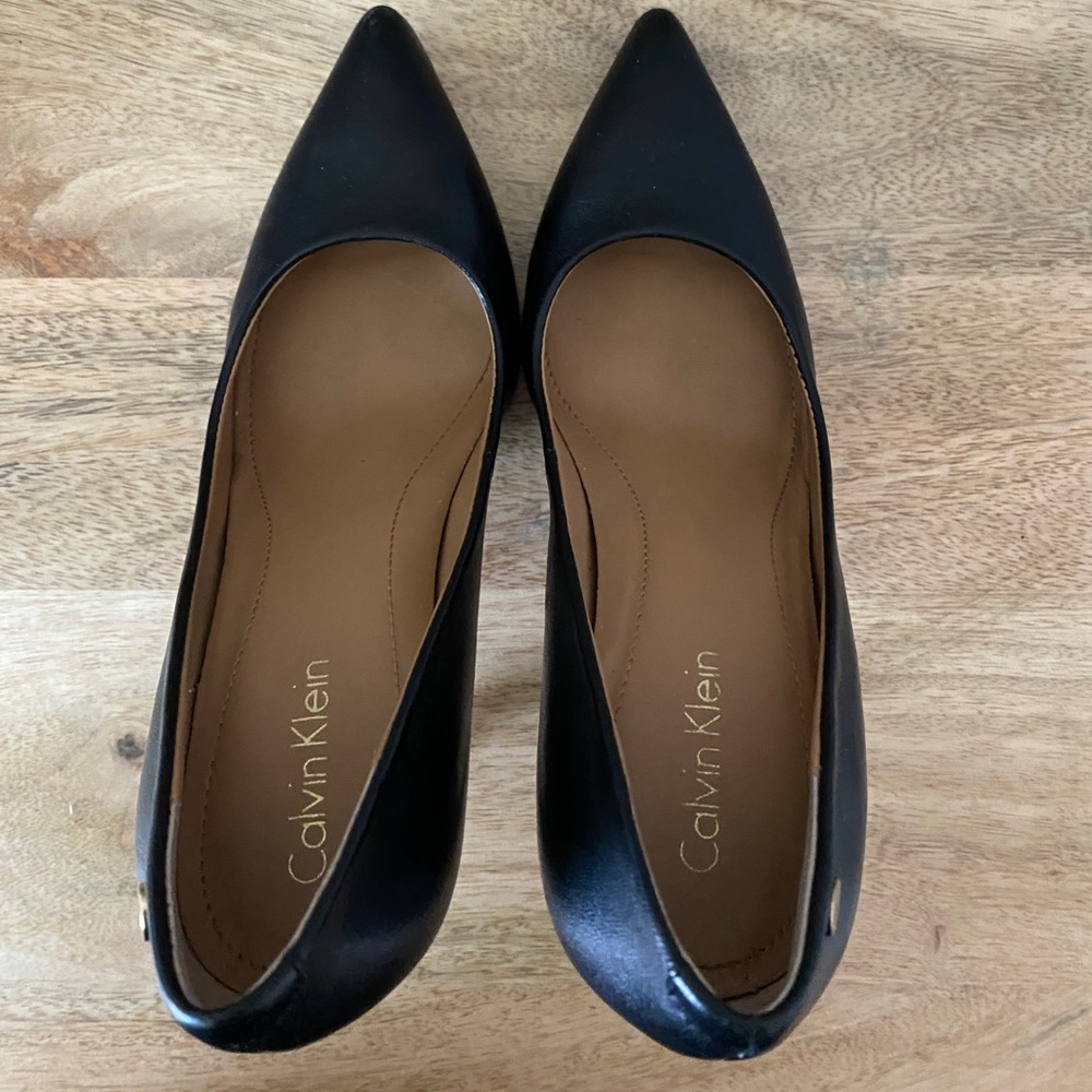 Calvin Klein Black Heels Pumps